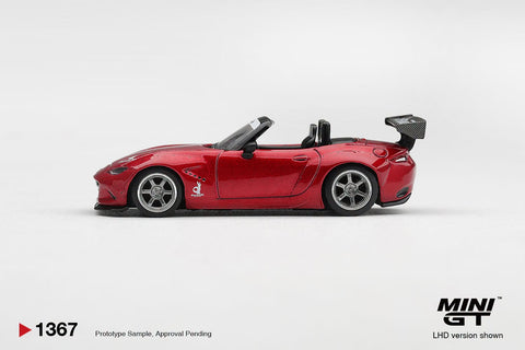 Mini GT 1/64 Mazda Miata MX-5 (ND) Pandem Kodo - Red