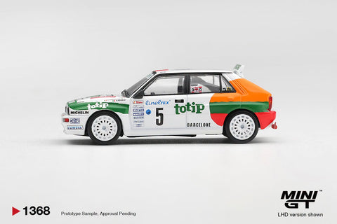 Mini GT 1/64 Lancia Delta HF Integrale Evoluzione #5 1993 Rallye Monte-Carlo