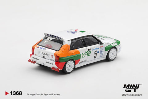 Mini GT 1/64 Lancia Delta HF Integrale Evoluzione #5 1993 Rallye Monte-Carlo