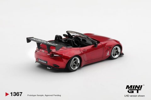 Mini GT 1/64 Mazda Miata MX-5 (ND) Pandem Kodo - Red