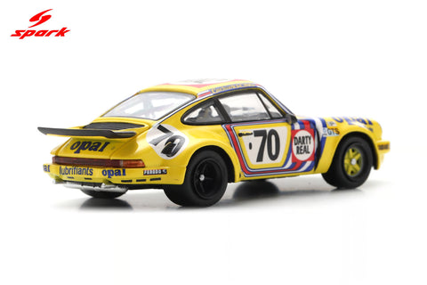Spark 1/64 Porsche 911 Carrera RSR 3.0 No.70 24h Le Mans 1974 R. Touroul - H. Cachia - D. Rua