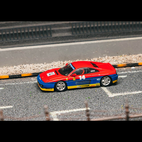 Tarmac Works 1/64 Ferrari 348 Challenge Ferrari 348 Challenge Italy 1993 Fabian Peroni – Hobby64