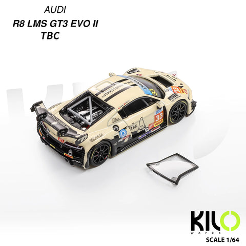 Kilo Works 1/64 Audi R8 LMS GT3 EVO Il #33 TBC