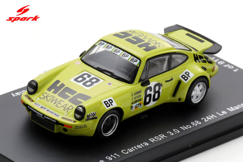 Spark 1/64 Porsche 911 Carrera RSR 3.0 No.68 24h Le Mans 1975 F. Vetsch - G. Verrier - J-R. Corthay