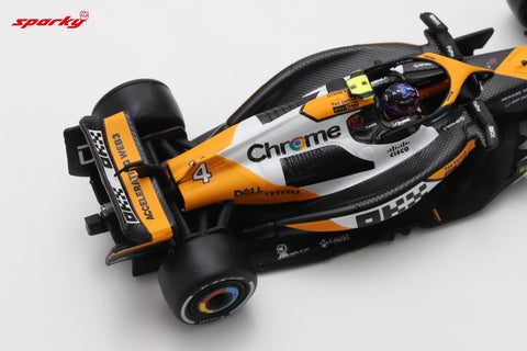 Spark 1/64 McLaren MCL38 McLaren No.4 Winner Singapore GP 2024 Lando Norris