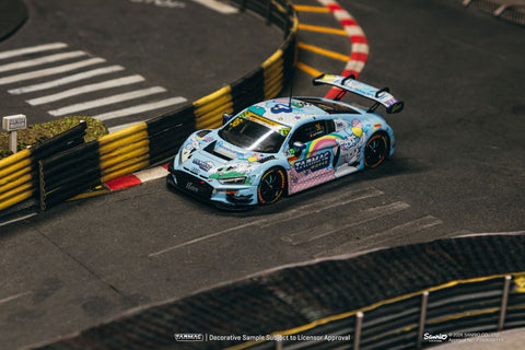Tarmac Works 1/43 Audi R8 LMS GT3 evo II Macau GT Cup – FIA GT World Cup 2025 Uno Racing Adderly Fong