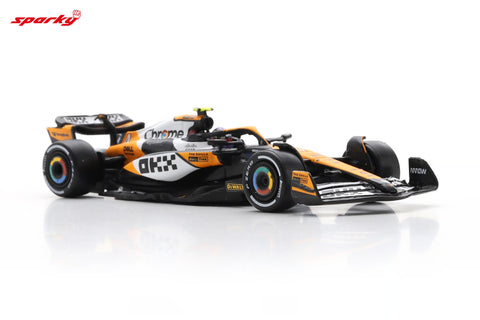 Spark 1/64 McLaren MCL38 McLaren No.4 Winner Singapore GP 2024 Lando Norris