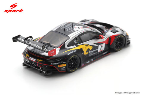 Spark 1/64 Porsche 911 GT3 R (992) EVO No.2 Boutsen VDS 8th 24H Spa 2026 M. Schuring - D. Boccolacci - A. Picariello Limited 500