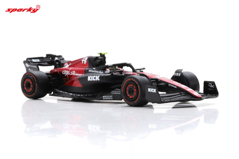 Spark 1/64 Alfa Romeo F1 Team KICK C43 No.24 Alfa Romeo F1 Team ORLEN 2023 Zhou Guanyu