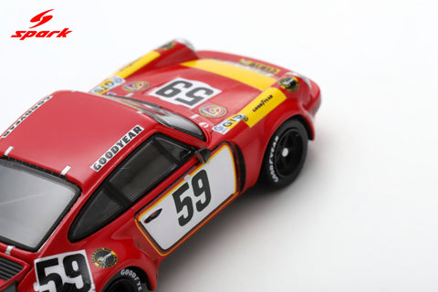 Spark 1/64 Porsche 911 Carrera RSR No.59 24H Le Mans 1975 T. Schenken - H. Ganley Limited 911