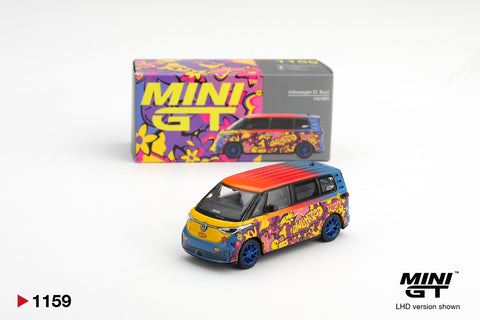 Mini GT 1/64 Volkswagen ID. Buzz KW/BBS – Orange