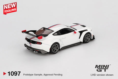 Mini GT 1:64 Ford Mustang GTD Spirit of America – White