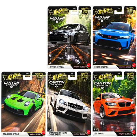 Hot Wheels Premium 1/64 Car Culture 2027 C Assortment – Canyon Warriors