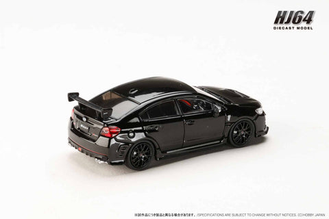 Hobby Japan 1/64 Subaru WRX STI S207 Nurburgring(NBR) Challenge Package - Black