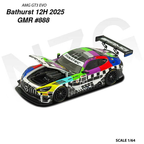 (INCOMING) KILO Works 1/64 Mercedes-AMG GT3 EVO II Team GMR Bathurst 12H #888 2025