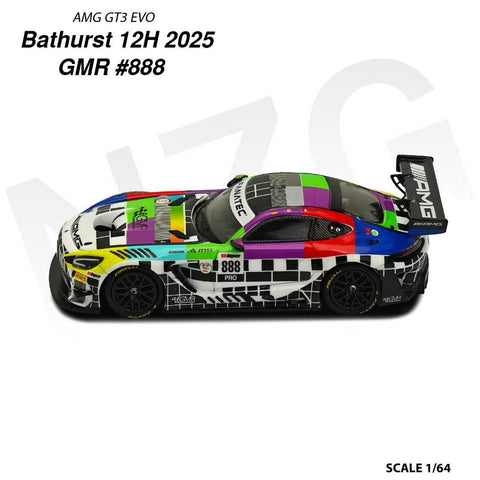 (INCOMING) KILO Works 1/64 Mercedes-AMG GT3 EVO II Team GMR Bathurst 12H #888 2025