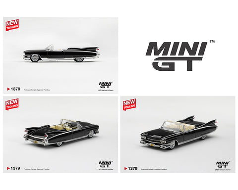Mini GT 1/64 Cadillac Eldorado Biarritz 1959 Black