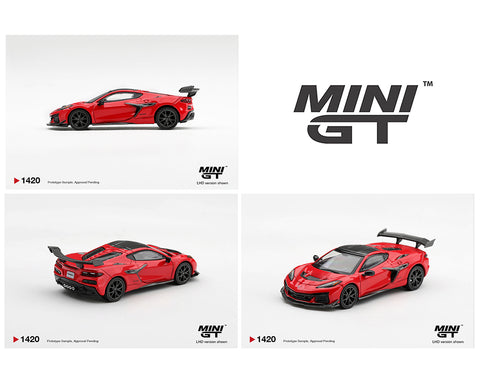 Mini GT 1/64 Chevrolet Corvette ZR1 – Torch Red