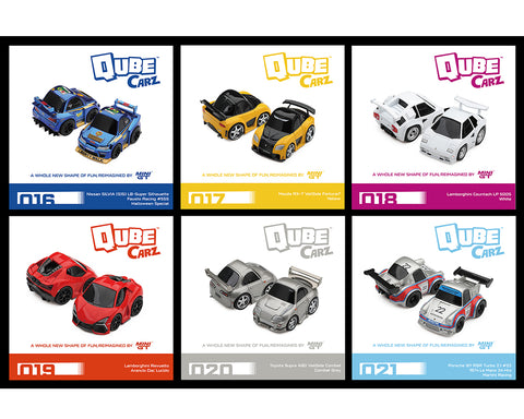 Mini GT QubeCarz Series 4 Assortment of 6