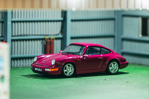 Tarmac Works 1/64 Porsche 911 964 RS Ruby Star