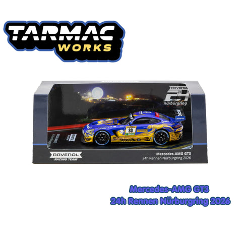 Tarmac Works 1/64 Mercedes-AMG GT3 Nürburgring Rennen 24h 2026 Hobby64