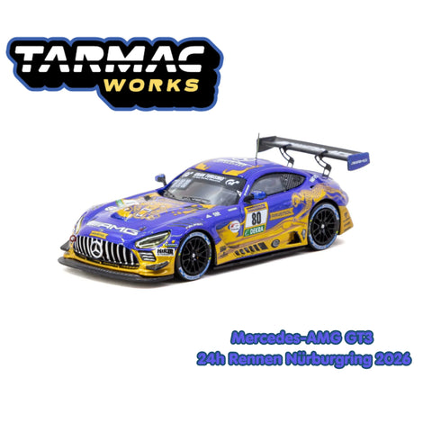 Tarmac Works 1/64 Mercedes-AMG GT3 Nürburgring Rennen 24h 2026 Hobby64