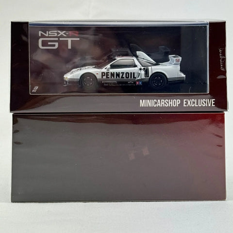 Motorhelix 1/64 Honda NSX-R GT X Pennzoil Limited (Minicarshop Exclusive)