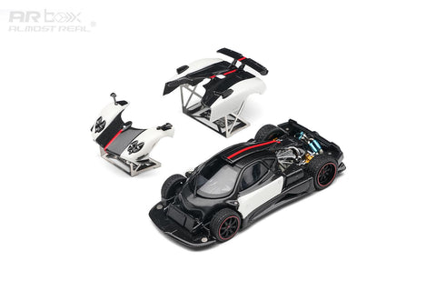 Almost Real 1/64 Pagani Zonda Cinque Coupe - 2009 - Bianco Benny - GT Hobby Store