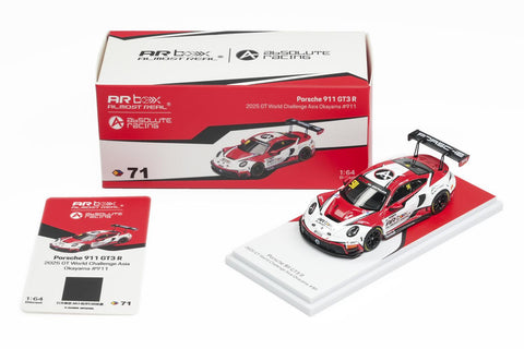 Almost Real 1/64 Porsche 911 GT3 R 2025 GT World Challenge Asia Okayama 911 - GT Hobby Store