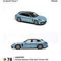 Almost Real 1/64 Porsche Panamera Turbo Sport Turismo (G2) Azzurro Thetys Metallic (CTE 2026) - GT Hobby Store