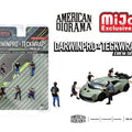 American Diorama 1:64 Figures Set DarwinPro x Teckwrap Crew – Limited Edition - GT Hobby Store