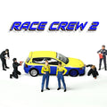 American Diorama 1:64 Figures Set Race Crew II – Limited Edition - GT Hobby Store