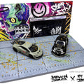 American Diorama 1/64 LA Street Art Diorama Cyber Punk B - GT Hobby Store