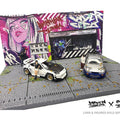 American Diorama 1/64 MiJo Exclusives LA Street Art Diorama Cyber Punk A - GT Hobby Store