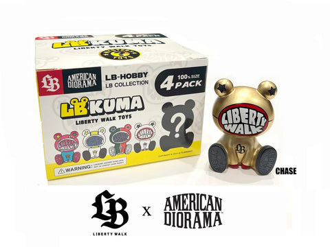American Diorama x Liberty Walk Kuma Version 1 100% Blind Box - GT Hobby Store