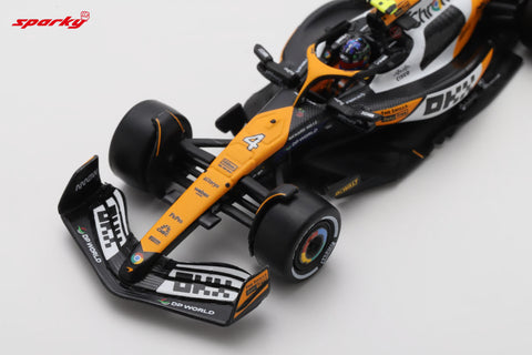 Spark 1/64 McLaren MCL38 McLaren No.4 Winner Singapore GP 2024 Lando Norris