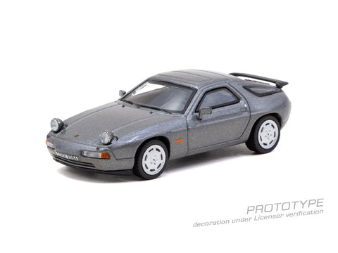 Tarmac Works 1/64 Porsche 928 S4 – Grey Metallic- Global64
