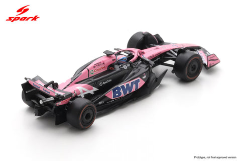 Spark 1/64 BWT Alpine F1 Team A524 No.61 Abu Dhabi GP 2024 Jack Doohan