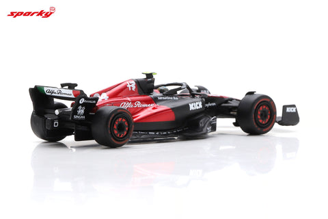 Spark 1/64 Alfa Romeo F1 Team KICK C43 No.24 Alfa Romeo F1 Team ORLEN 2023 Zhou Guanyu