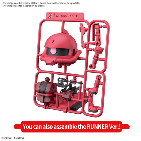 Bandai 1/1 CharZaku - Kun DX Set (With Runner Ver. Recreation Parts) - GT Hobby Store