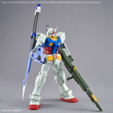 Bandai 1/144 Option Parts Set Gunpla 02 (Launcher Striker and Sword Striker Packs) - GT Hobby Store