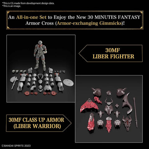 Bandai 30 Minutes Fantasy Liber Warrior - GT Hobby Store