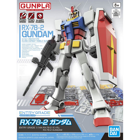 Bandai Entry Grade 1/144 RX - 78 - 2 Gundam - GT Hobby Store