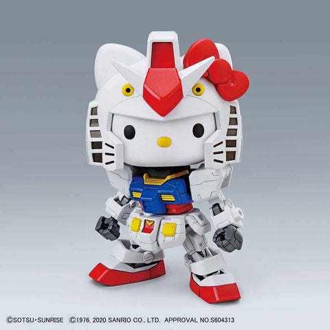 Bandai Hello Kitty & RX-78-2 Gundam SD Ex-Standard - GT Hobby Store