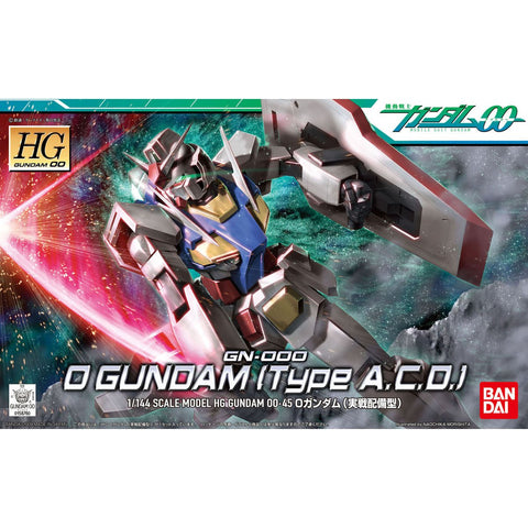 Bandai HG 00 45 1/144 O Gundam [Type A.C.D.] - GT Hobby Store