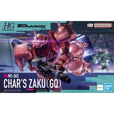 BANDAI HG 1/144 CHAR’S ZAKU(GQ) - GT Hobby Store