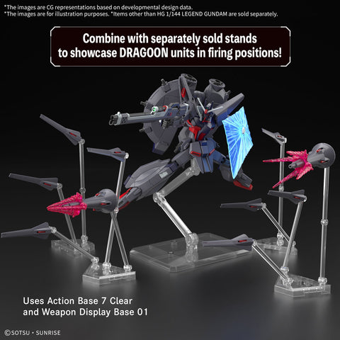 BANDAI HG 1/144 LEGEND GUNDAM - GT Hobby Store