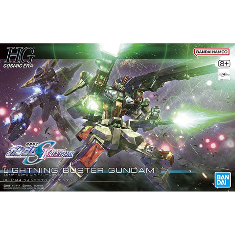 BANDAI HG 1/144 LIGHTNING BUSTER GUNDAM - GT Hobby Store
