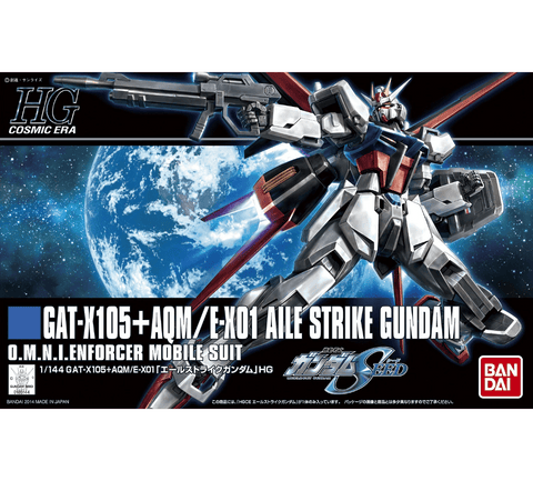 Bandai HGCE 1/144 GAT-X105 Aile Strike Gundam - GT Hobby Store