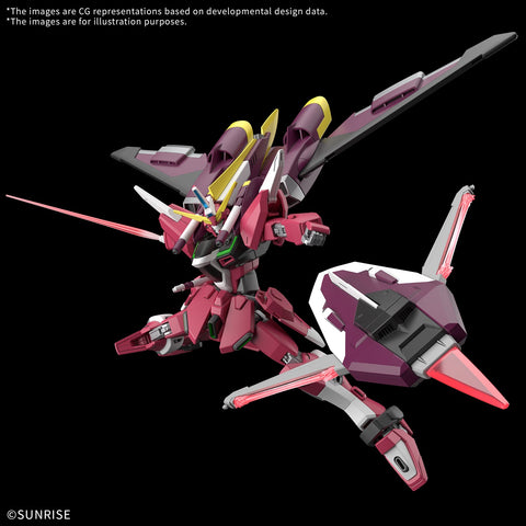 Bandai HGCE 1/144 ZGMF-X19A Infinite Justice Gundam & Booster Unit (Tentative) - GT Hobby Store